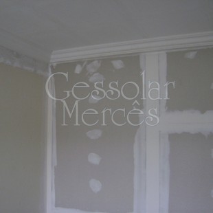 Construção gesso acartonado (drywall) canto